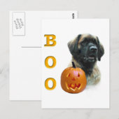 Leonberger Boo Postkarte (Vorne/Hinten)