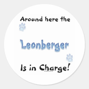 Leonberger Charge - Aufkleber