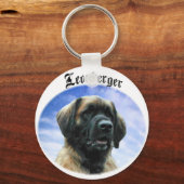 Leonberger Clouds Flag Schlüsselanhänger (Vorderseite)