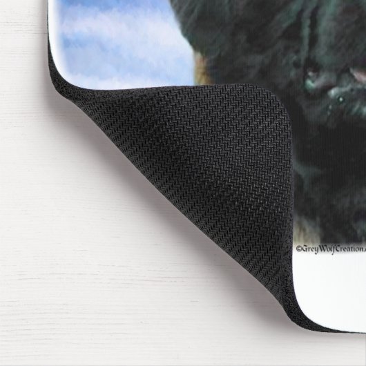 Leonberger Clouds Mousepad (Ecke)