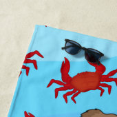 Leonberger Crabs Strandtuch (Beispiel)
