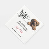Leonberger Dog Paper Napkins Serviette (Ecke)