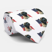 Leonberger Flag Krawatte (Gerollt)