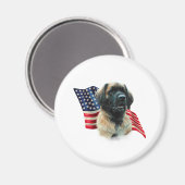 Leonberger Flag Magnet (Vorderseite/Rückseite)