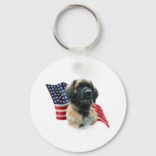 Leonberger Flag Schlüsselanhänger