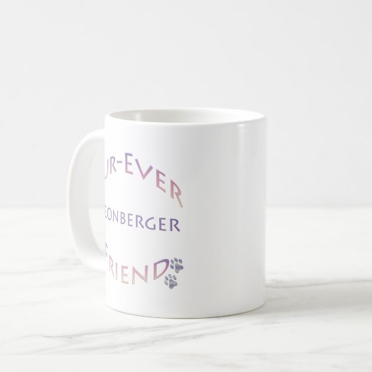 Leonberger Furever Kaffeetasse (Vorderseite Links)