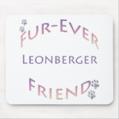 Leonberger Furever Mousepad (Vorne)