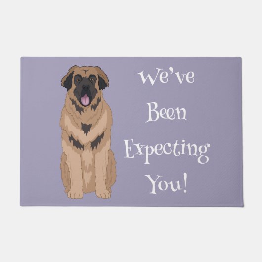Leonberger Fußmatte (Vorderseite)