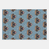 Leonberger Geschenkpapier Set (Vorderseite 3)