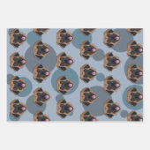 Leonberger Geschenkpapier Set (Vorderseite)