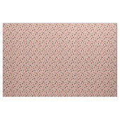 Leonberger Hund Vintage Blumen pink Stoff (Yard (91,4 cm))