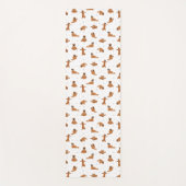 Leonberger Hund Yoga Mat Yogamatte (Vorderseite)