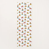 Leonberger Hund Yoga Mat Yogamatte (Rückseite)