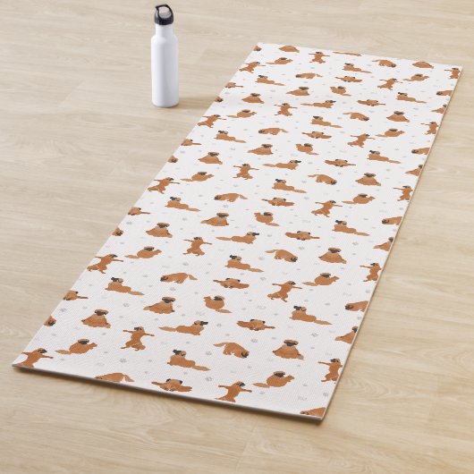 Leonberger Hund Yoga Mat Yogamatte (Beispiel)
