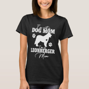 Leonberger-Hundemutter für Frauen Welpe Muttertag T-Shirt