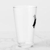 Leonberger HundeSilhouette mit kundenspezifischem Glas (Rechts)