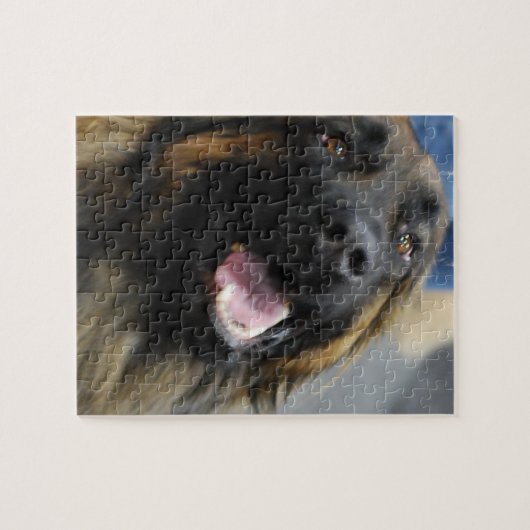 Leonberger Hundezucht Puzzle (Horizontal)
