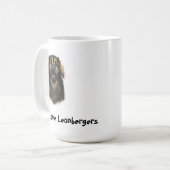 Leonberger Kaffee-Magnesium Kaffeetasse (Vorderseite Links)