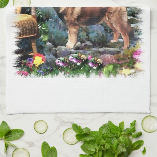 Leonberger Kunstgeschenke Handtuch (Gefaltet)