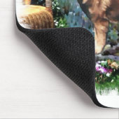 Leonberger Kunstgeschenke Mousepad (Ecke)