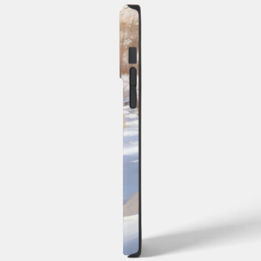 Leonberger lässt es Weihnachten schneien Case-Mate iPhone Hülle (Rückseite / Links)