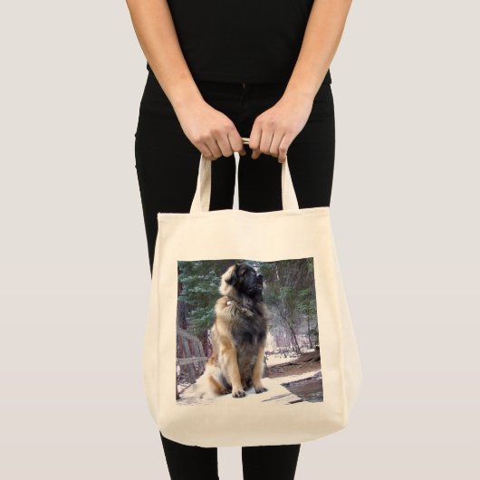 Leonberger Lebensmittelgeschäft-Tasche Tragetasche (Vorderseite (Produkt))