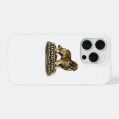 Leonberger – Löwe außen Marshmallow innen iPhone Hülle (Rückseite (Horizontal))
