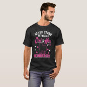 Leonberger Mädchen T-Shirt (Vorne ganz)