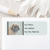 Leonberger Malerei - Niedliche Original Hundeschul (Insitu)