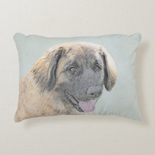 Leonberger Malerei - Niedliche Original Hundeschul Dekokissen