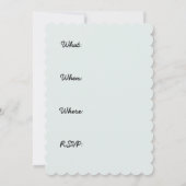 Leonberger Malerei - Niedliche Original Hundeschul Einladung (Rückseite)