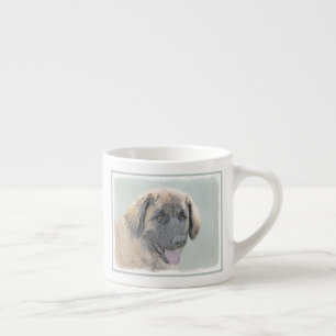 Leonberger Malerei - Niedliche Original Hundeschul Espressotasse