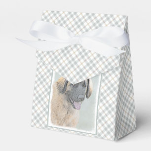 Leonberger Malerei - Niedliche Original Hundeschul Geschenkschachtel