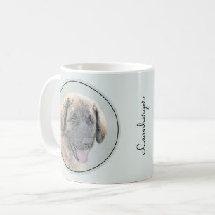 Leonberger Malerei - Niedliche Original Hundeschul Kaffeetasse