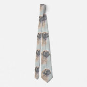 Leonberger Malerei - Niedliche Original Hundeschul Krawatte (Rückseite)