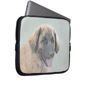 Leonberger Malerei - Niedliche Original Hundeschul Laptopschutzhülle (Vorne Rechts)