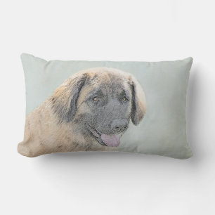 Leonberger Malerei - Niedliche Original Hundeschul Lendenkissen