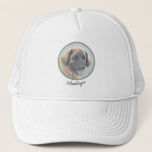 Leonberger Malerei - Niedliche Original Hundeschul Truckerkappe
