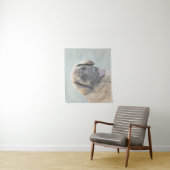 Leonberger Malerei - Niedliche Original Hundeschul Wandteppich (Beispiel)