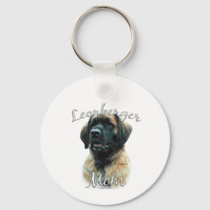 Leonberger Mama 2 Schlüsselanhänger