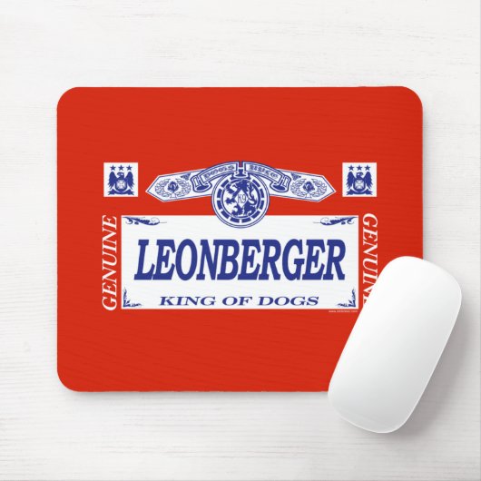 Leonberger Mousepad (Mit Mouse)