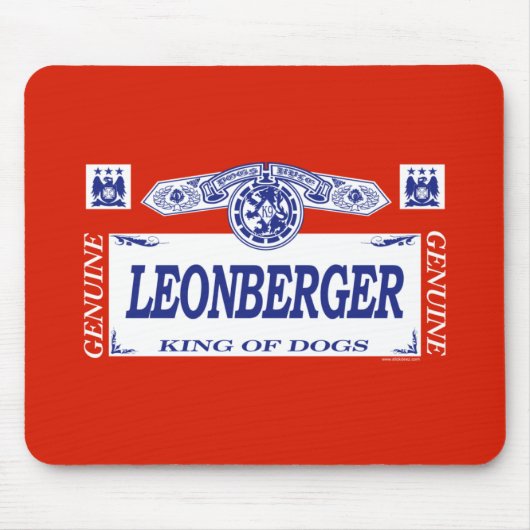 Leonberger Mousepad (Vorne)
