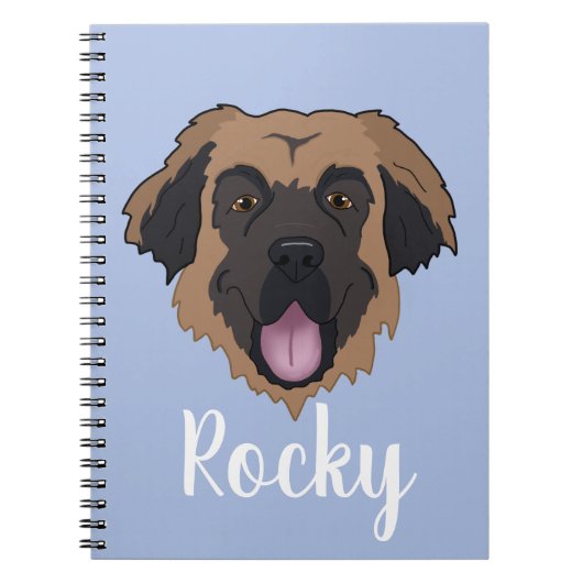 Leonberger Notizblock (Vorderseite)