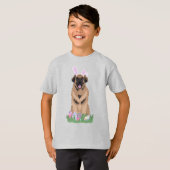 Leonberger Oaster Bunny T-Shirt (Vorne ganz)