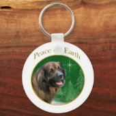 Leonberger Peace Schlüsselanhänger (Vorderseite)