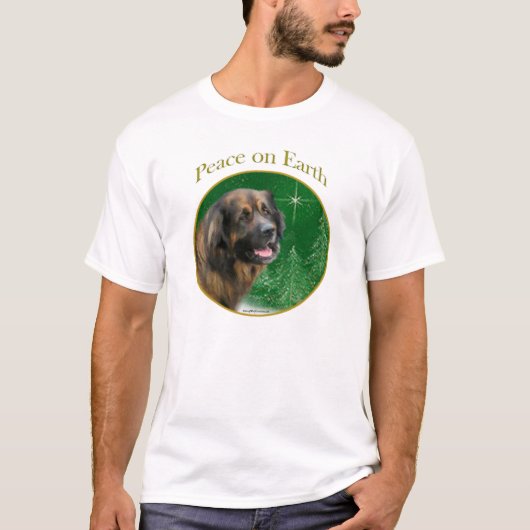 Leonberger Peace T-Shirt (Vorderseite)