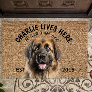 Leonberger Personalisiert Pet Fußmatte