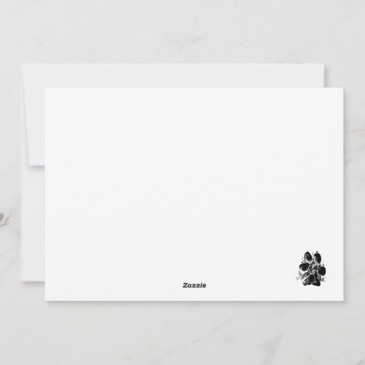 Leonberger rettet Weihnachten flache (Rückseite)