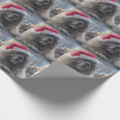Leonberger Sankt Geschenkpapier (Ecke)