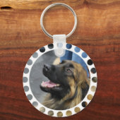 Leonberger Schlüsselanhänger (Vorderseite)